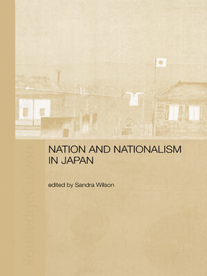 cover image of Nation and Nationalism in Japan